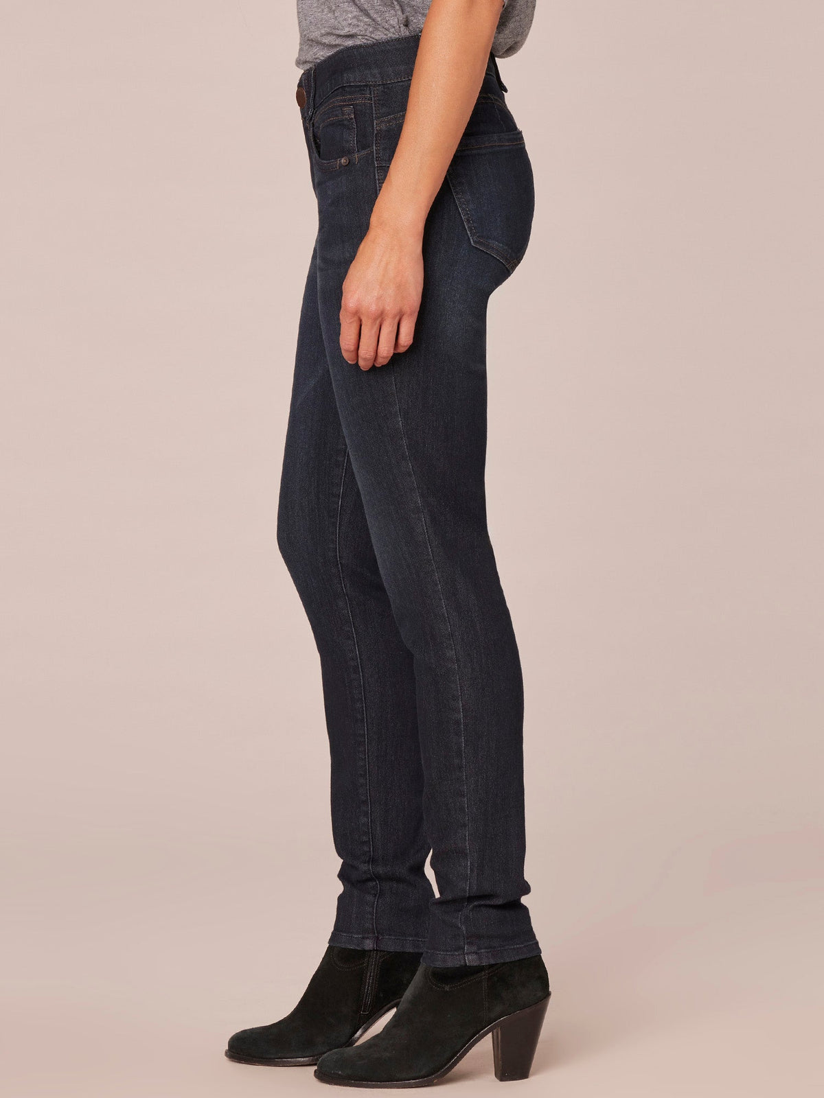 Dark Indigo "Ab"solution® Petite Jegging - Indigo Denim