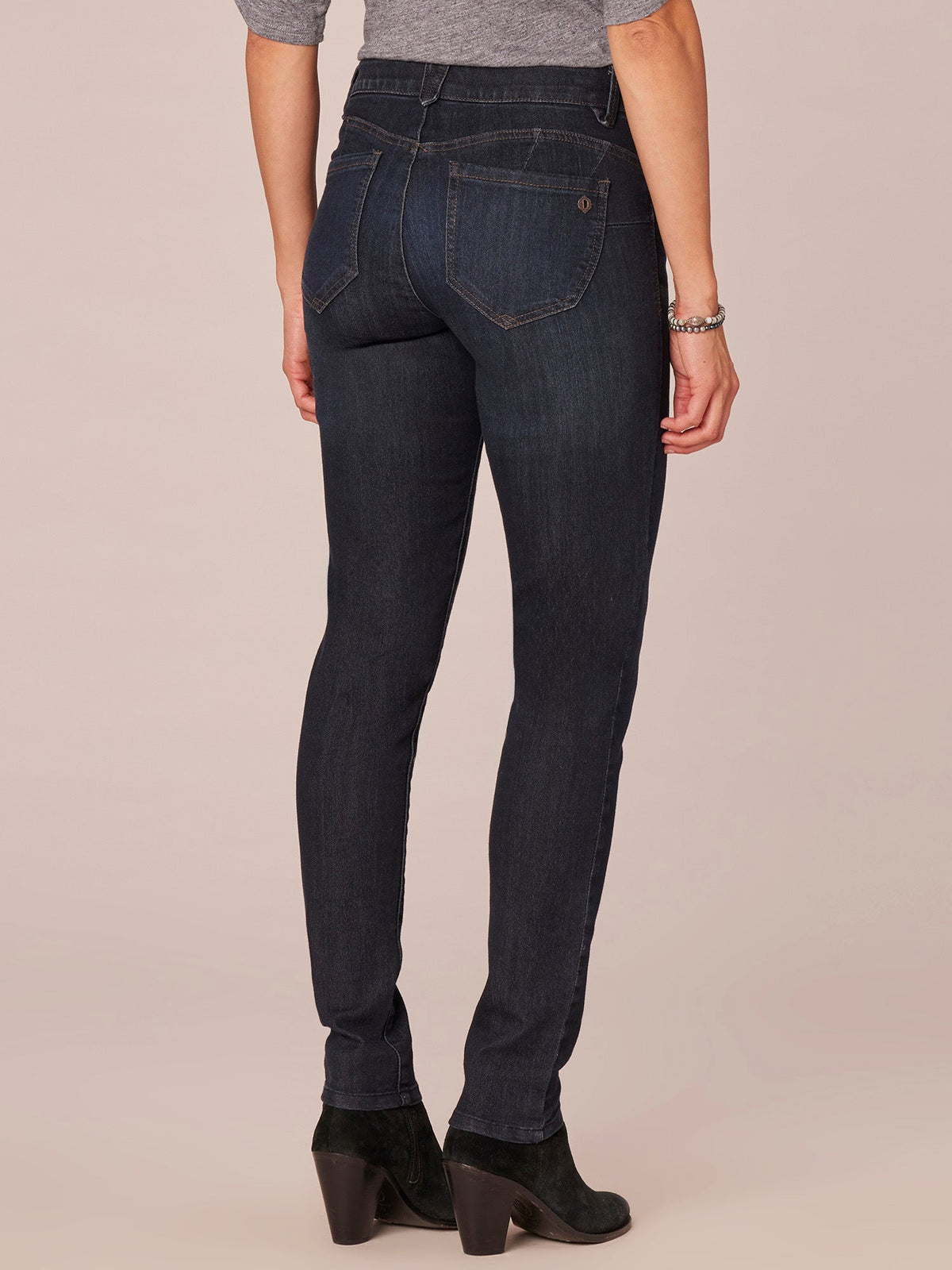Dark Indigo "Ab"solution® Petite Jegging - Indigo Denim
