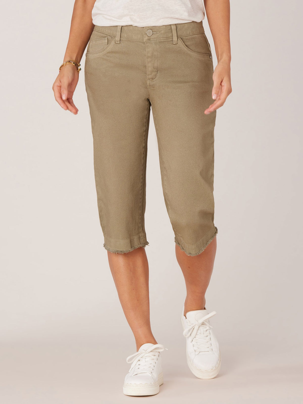 "Ab"solution Petite Mid-Rise Skimmer Pant - Laurel Oak