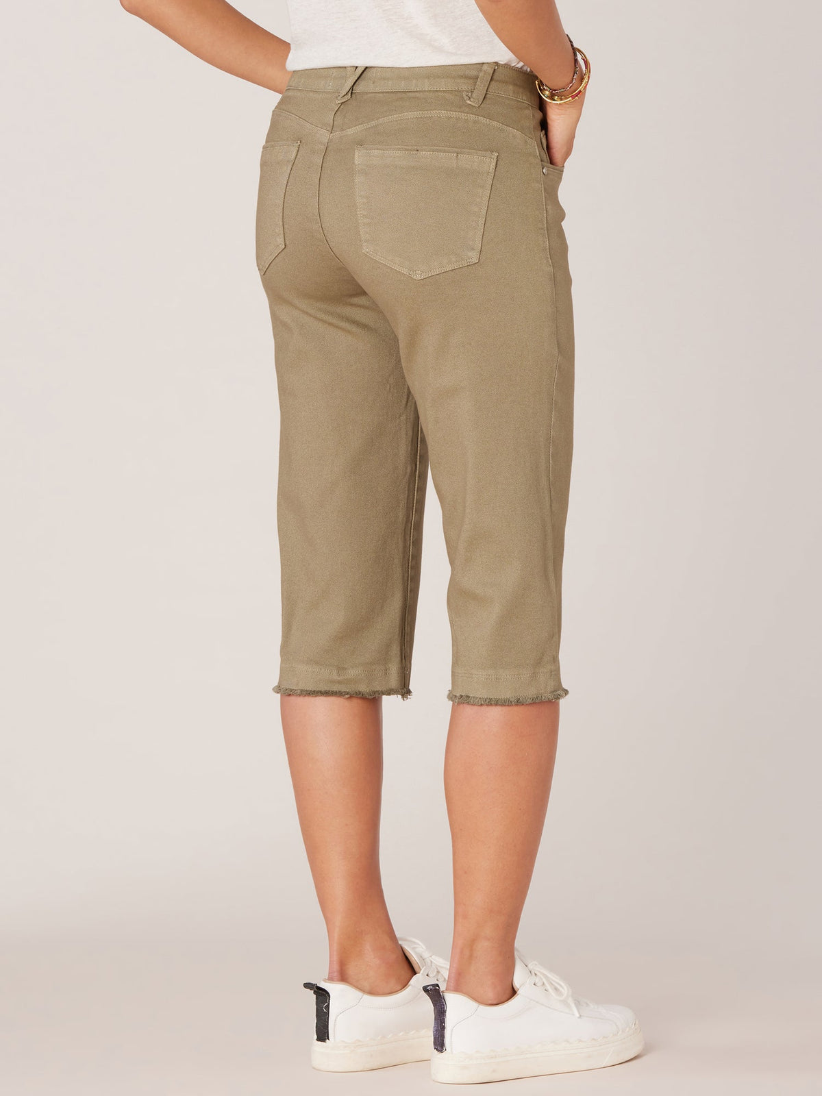 "Ab"solution Petite Mid-Rise Skimmer Pant - Laurel Oak
