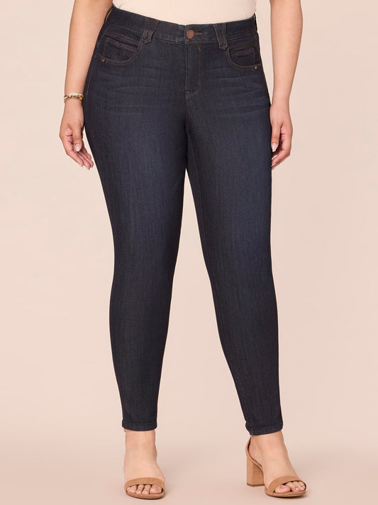Dark Indigo "Ab"solution® Booty Lift Plus Jegging Jeans - Indigo Denim