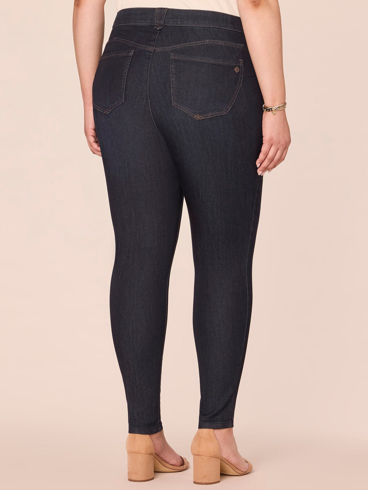 Dark Indigo "Ab"solution® Booty Lift Plus Jegging Jeans - Indigo Denim