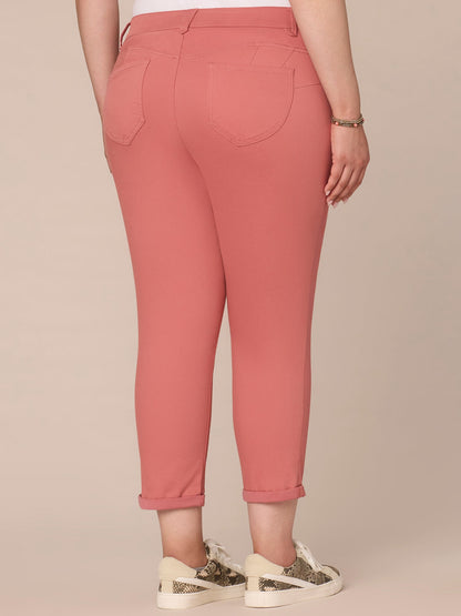 "Ab"solution® Colored Booty Lift Plus Ankle Skimmers - Dark Seagrass|Portobello|Mineral Rose|Dark Teal|Flax Taupe|Laurel Oak|Peanut Butter|Rose Taupe