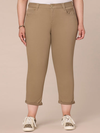 "Ab"solution® Colored Booty Lift Plus Ankle Skimmers - Dark Seagrass|Portobello|Mineral Rose|Dark Teal|Flax Taupe|Laurel Oak|Peanut Butter|Rose Taupe